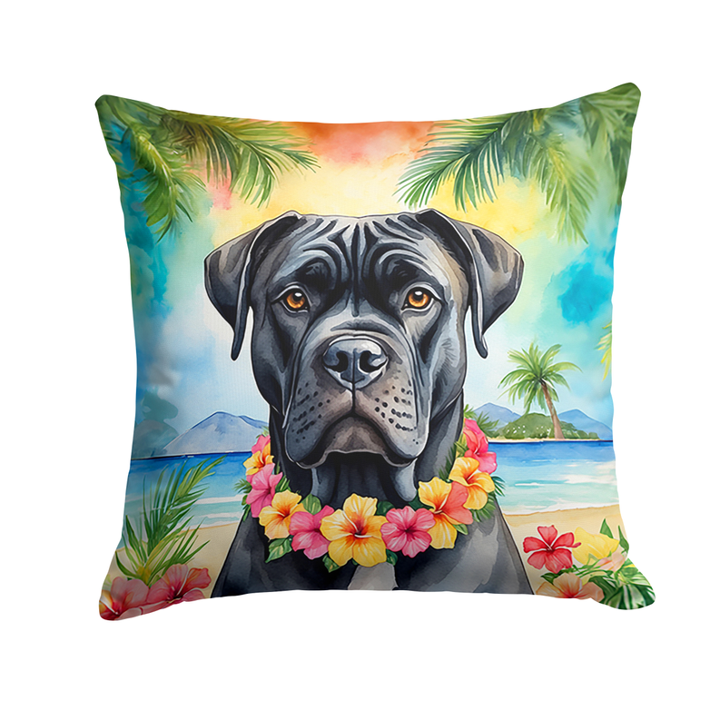 Bull Terrier Luau Pair of Pot Holders Caroline's Treasures