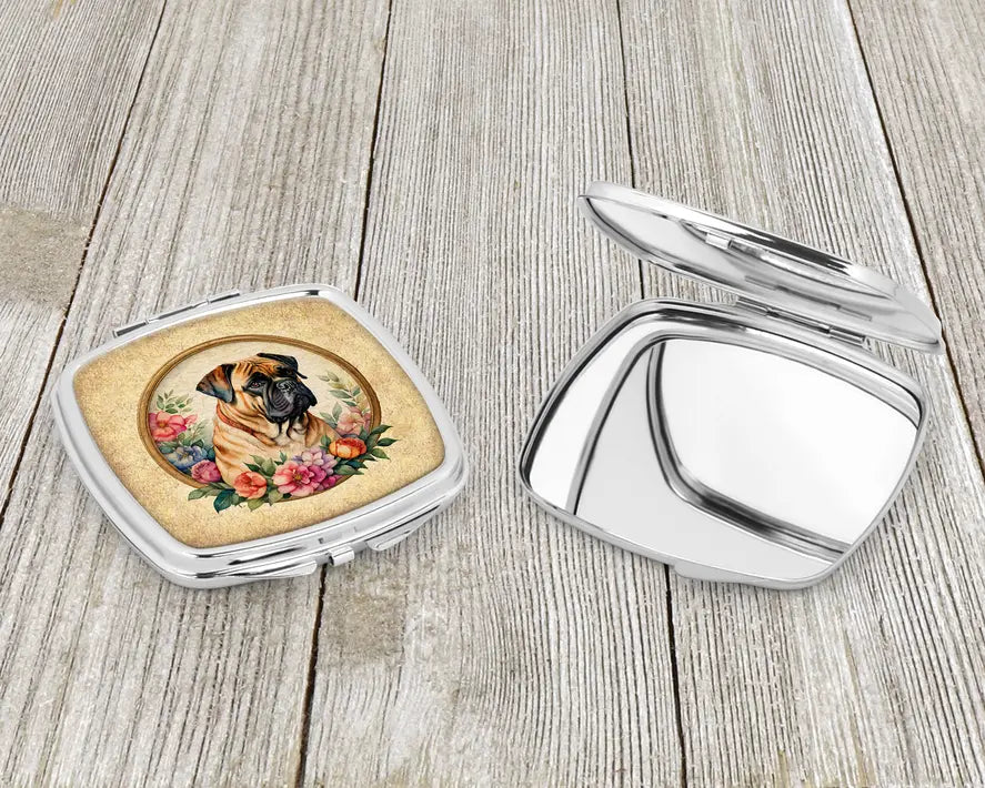 Bullmastiff Compact Mirror Caroline's Treasures