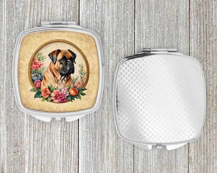 Bullmastiff Compact Mirror Caroline's Treasures