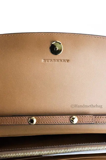 Burberry Henley Coca House Check Derby Convertible Wallet Crossbody JV Deals
