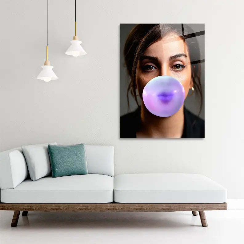 Business Women Glass Wall Art Monique Store