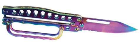 Butterfly Knife Stainless Steel Safety Technology
