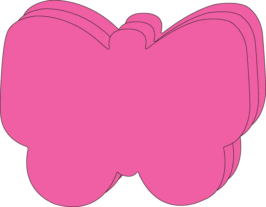 Butterfly Single Color Super Cut-Outs Creative Shapes