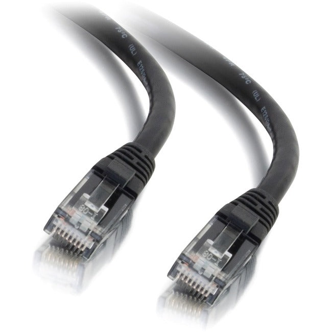 C2G 15ft Cat6 Snagless Unshielded (UTP) Network Patch Ethernet Cable-Black - GreatEagleInc