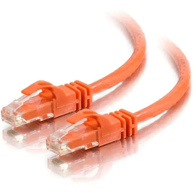 C2G-25ft Cat6 Snagless Crossover Unshielded (UTP) Network Patch Cable - Orange C2G