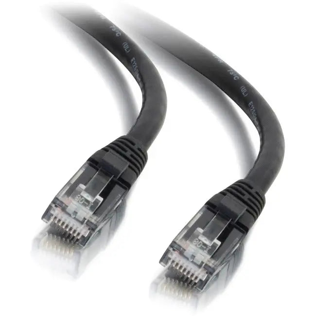 C2G 25ft Cat6 Snagless Unshielded (UTP) Network Patch Ethernet Cable -Black C2G
