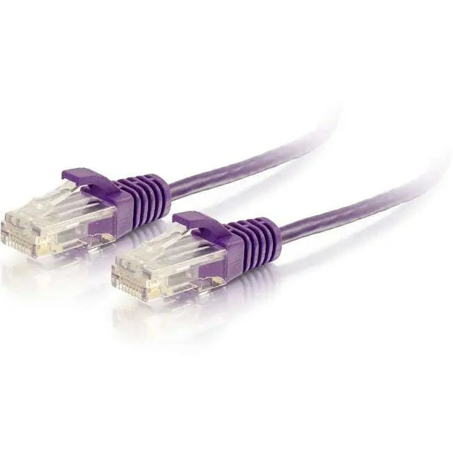 C2G-5ft-Cat6-Snagless-Unshielded-_UTP_-Slim-Ethernet-Network-Patch-Cable-Purple-C2G-335784818