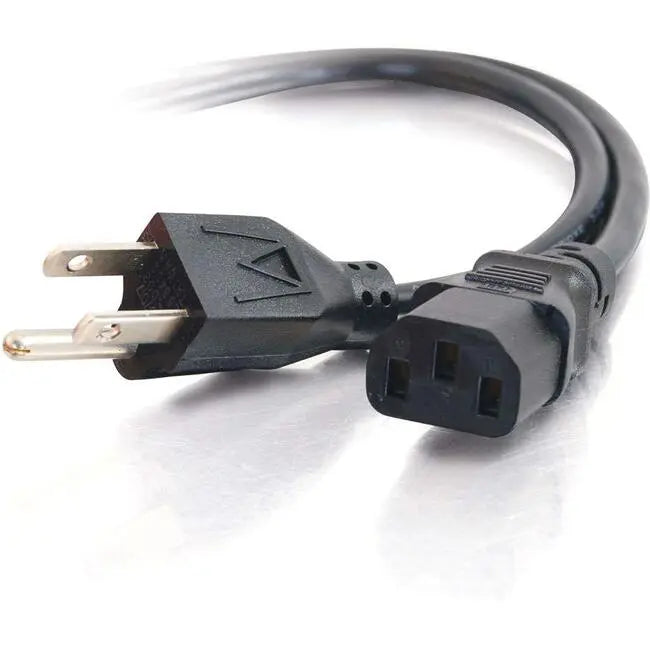 C2G 6ft 16 AWG Universal Power Cord (NEMA 5-15P to IEC320C13) TAA C2G