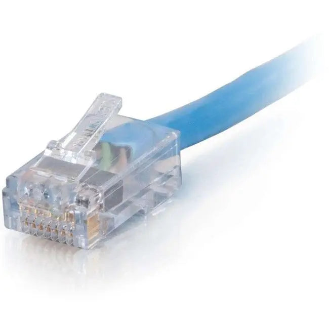 C2G-75ft Cat6 Non-Booted Network Patch Cable (Plenum-Rated) - Blue C2G
