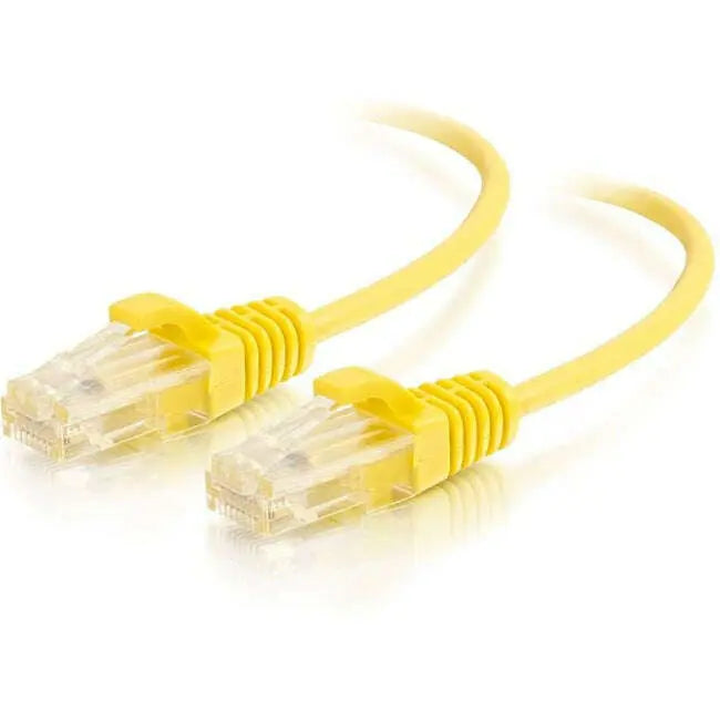 C2G-7ft-Cat6-Snagless-Unshielded-_UTP_-Slim-Ethernet-Network-Patch-Cable-Yellow-C2G-335431980