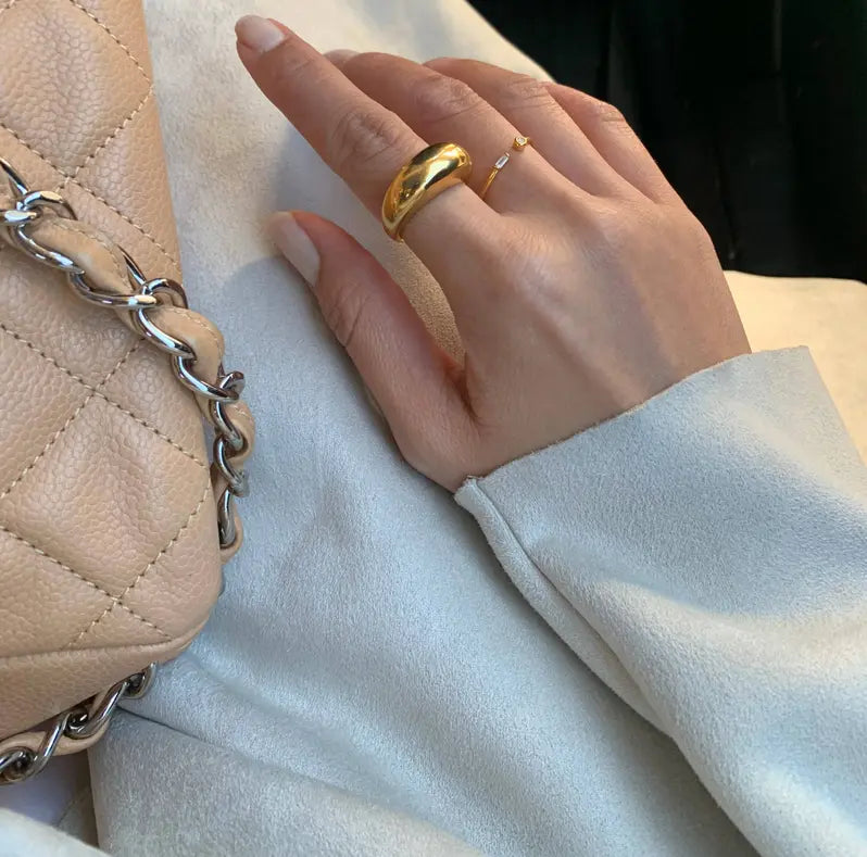 CAPRI DOME RING - GOLD Mai Desiree
