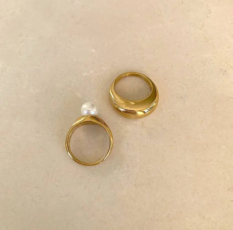 CAPRI DOME RING - GOLD Mai Desiree