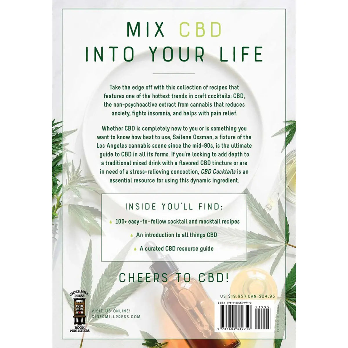 CBD Cocktails Harper Collins
