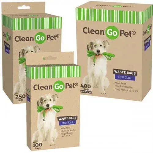 CG Fresh Scented Doggy Waste Bags 250Ct Clean Go Pet