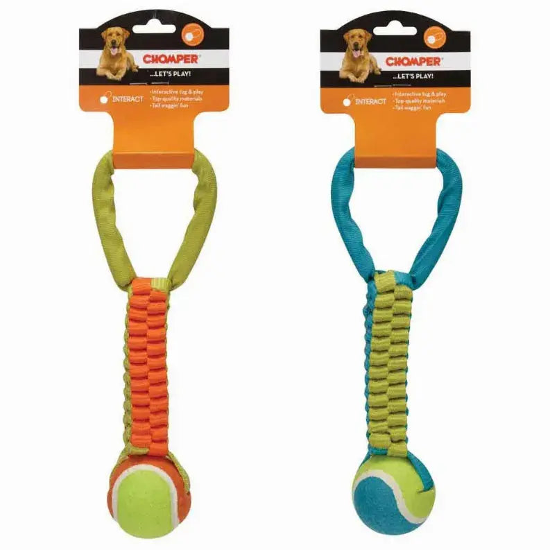 CHP Braided Nylon Tennis Ball Tug Chomper