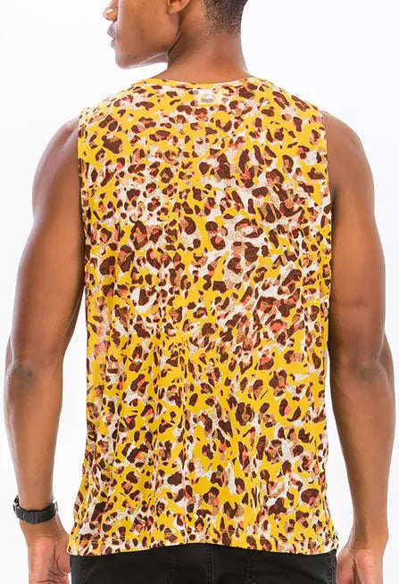 COLORED LEOPARD PRINT TANK WEIV