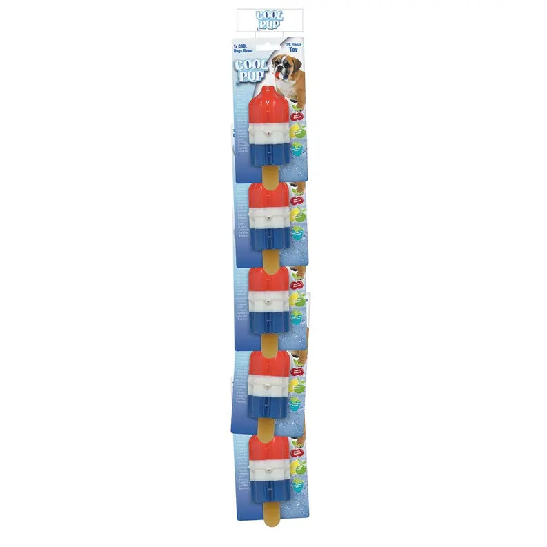 CP Toy Mini Rocket Pop Clip Strip 5pc Cool Pup