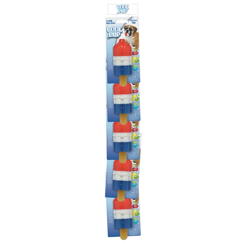 CP Toy Mini Rocket Pop Clip Strip 5pc Cool Pup