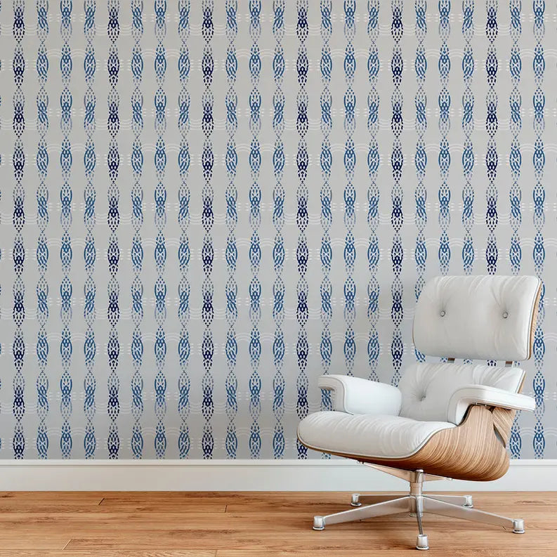 Cable Management' Farmhouse Stripe Peel & Stick Wallpaper SBC-LTD