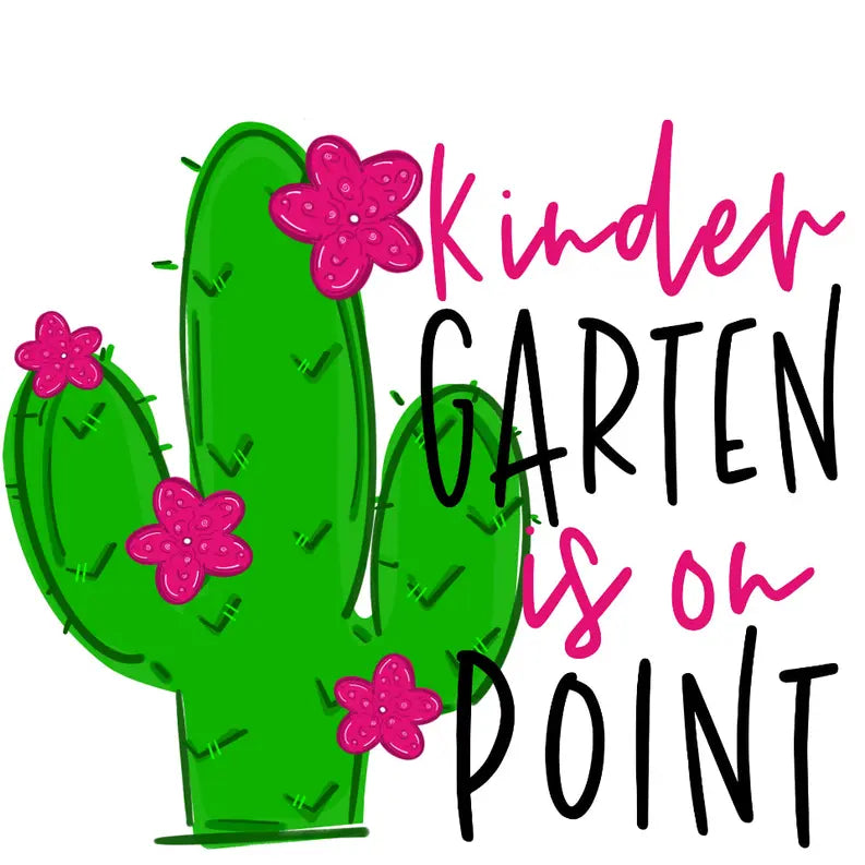 Cactus On Point Back to School Shirt Dream Team Designs