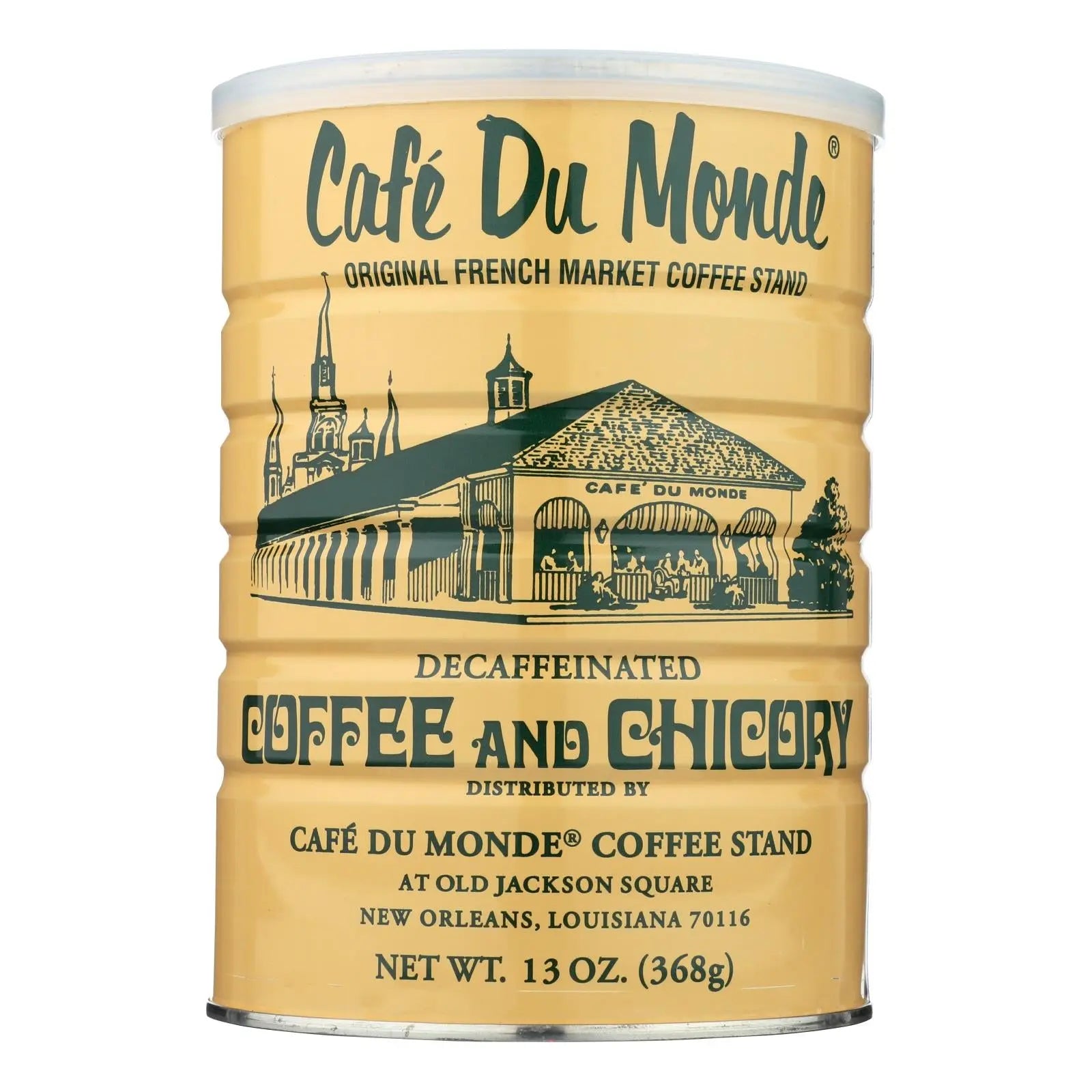 Cafe Du Monde - Coffee Decaf - Case Of 12 - 13 Oz Cafe Du Monde