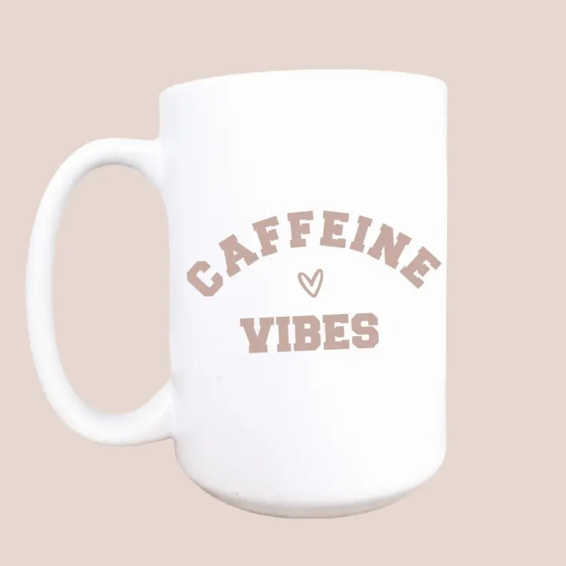 Caffeine vibes ceramic coffee mug Mug & Mini