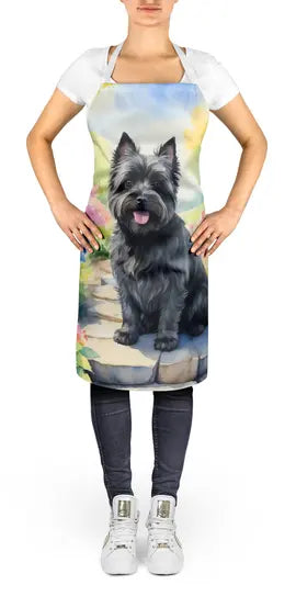 Cairn Terrier Spring Path Apron Caroline's Treasures
