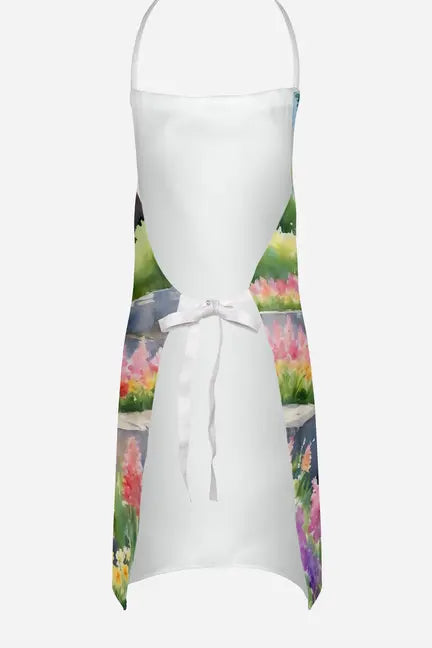 Cairn Terrier Spring Path Apron Caroline's Treasures