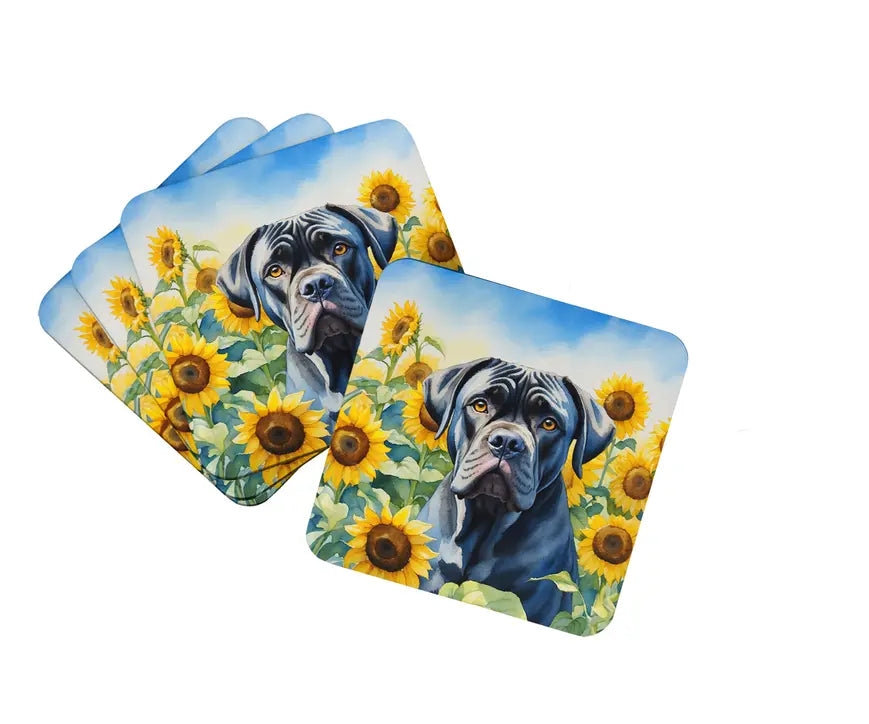 Cairn Terrier in Sunflowers Pair of Pot Holders Caroline's Treasures