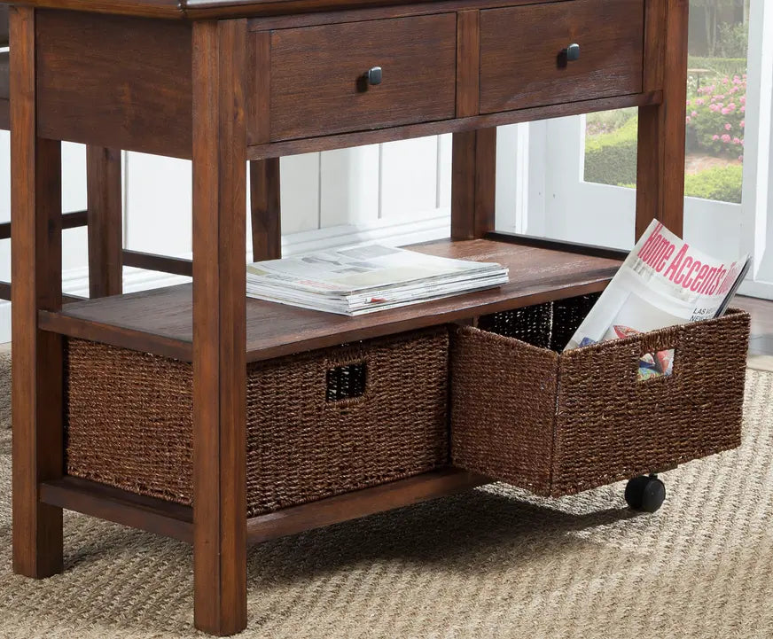 Caldwell Kitchen Cart Alpine Furniture