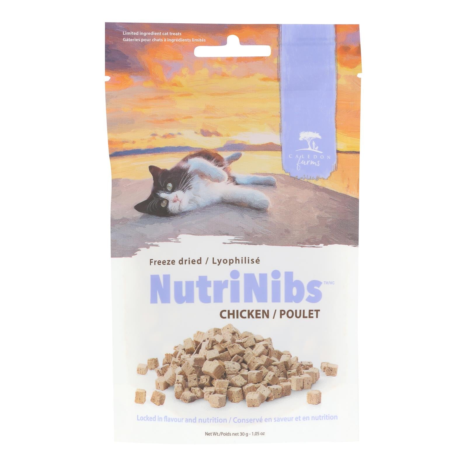 Caledon Farms - Cat Treat Chicken Nibbles - Cs Of 8-1.05 Oz - GreatEagleInc