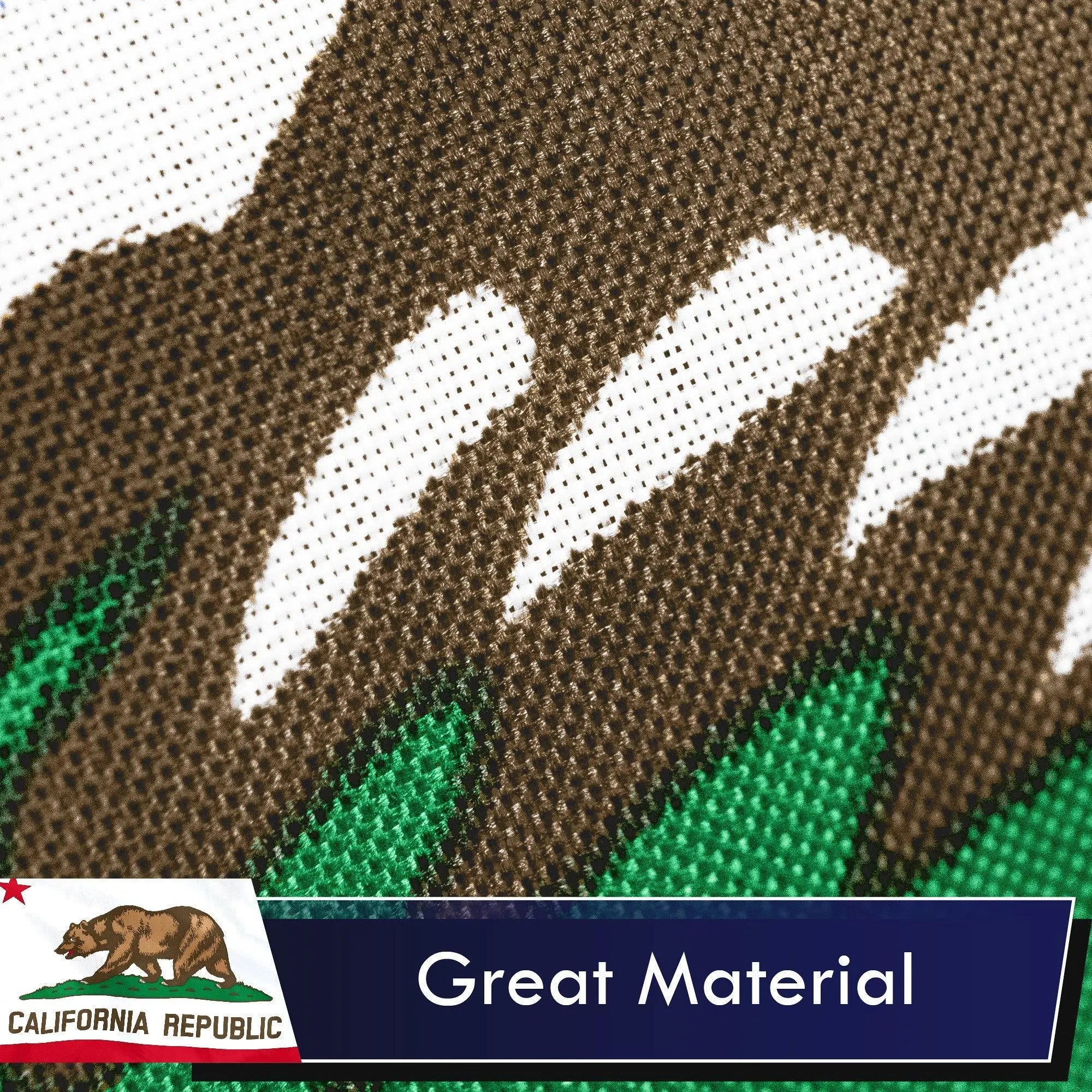 California CA State Flag 3x5 Ft 3-Pack Printed Polyester By G128 G128