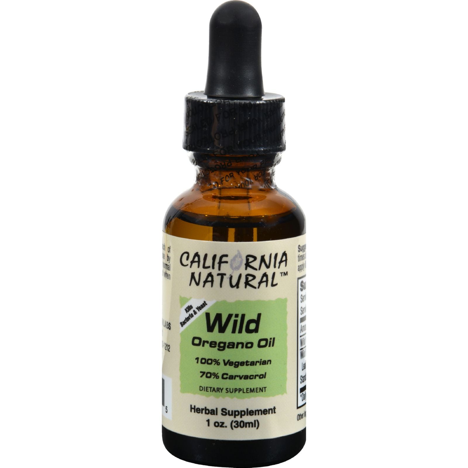 California Natural Wild Oregano Oil - 1 Fl Oz California Natural