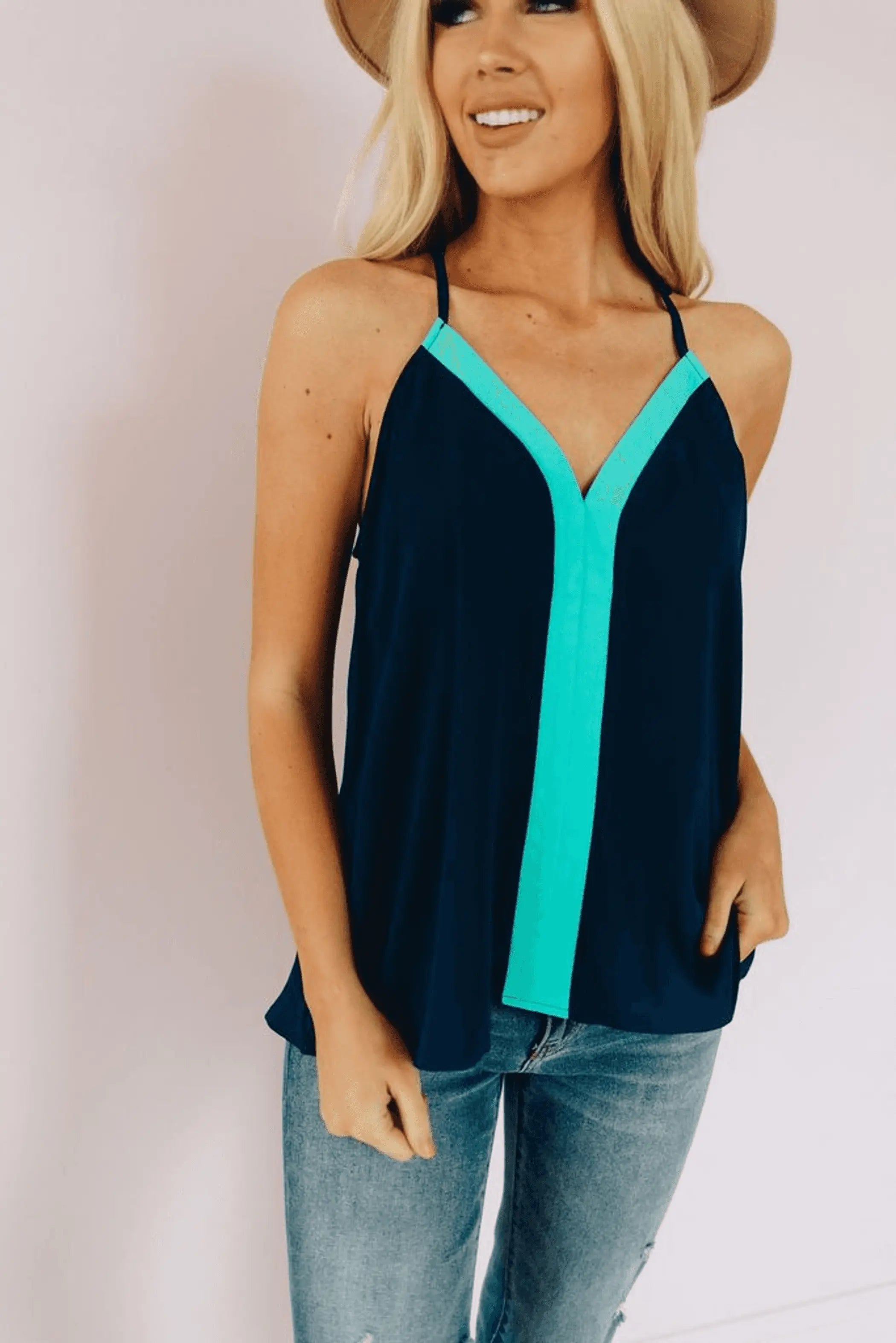 California Racerback Tank Stay Warm in Style