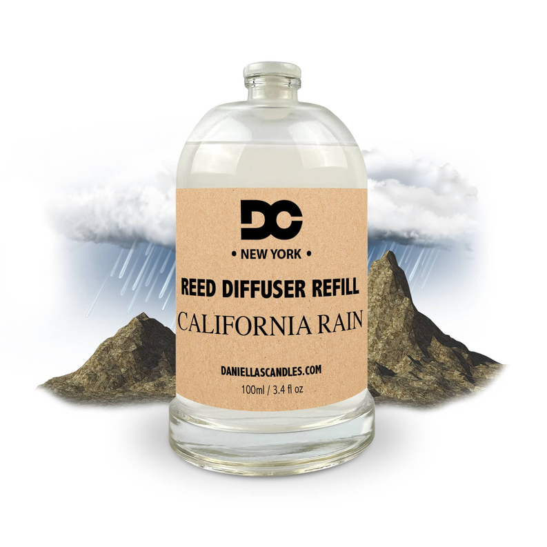 California Rain Reed Diffuser Refill Oil Starline Artist Production