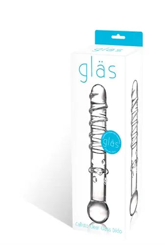 Callisto Clear Glass Dildo Glas