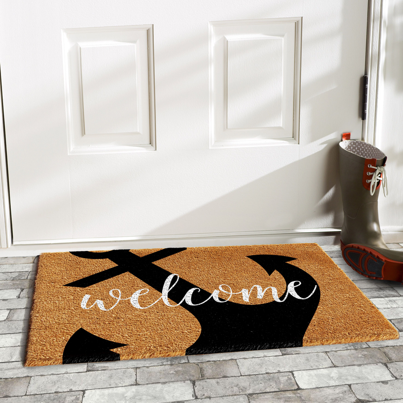 Calloway Mills Anchor Welcome Doormat Calloway Mills