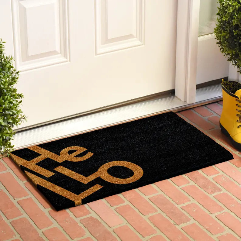 Calloway Mills Angle Hello Doormat Calloway Mills