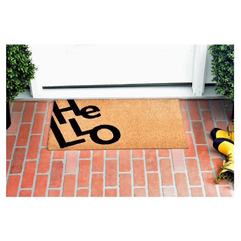 Calloway Mills Angle Hello Doormat Calloway Mills