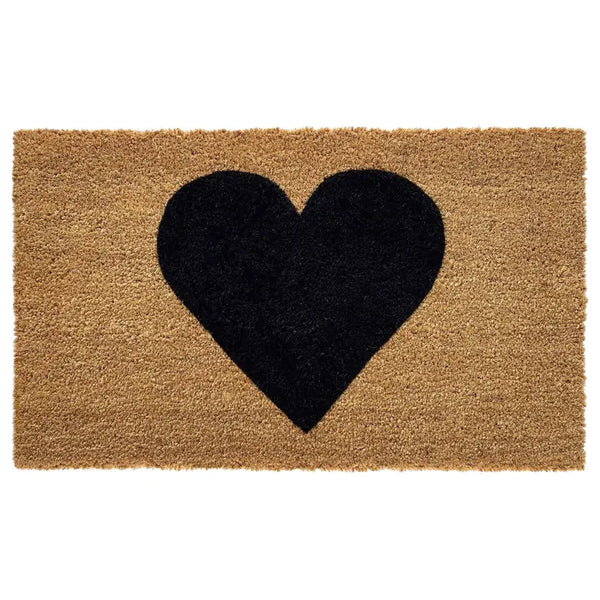 Calloway Mills Black Heart Doormat Calloway Mills