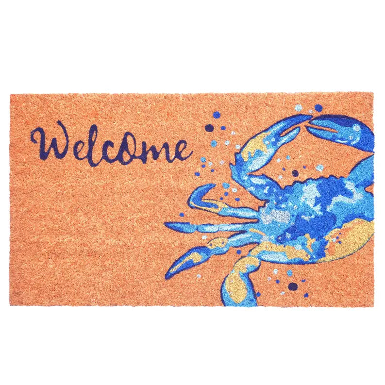Calloway Mills Blue Crab Welcome Doormat Calloway Mills