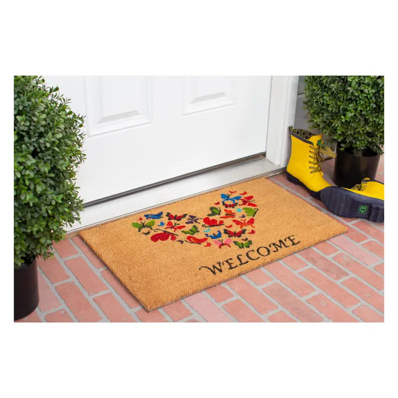 Calloway Mills Butterfly Welcome Doormat Calloway Mills