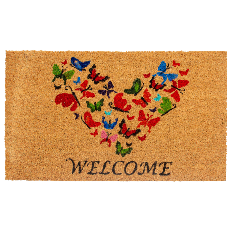 Calloway Mills Butterfly Welcome Doormat Calloway Mills