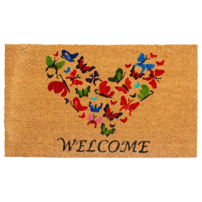 Calloway Mills Butterfly Welcome Doormat Calloway Mills