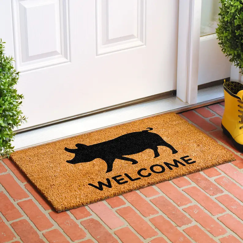 Calloway Mills Calloway Mills Piggy Doormat Calloway Mills