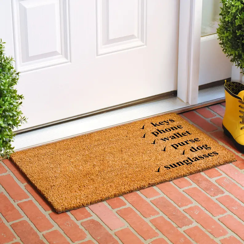 Calloway Mills Checklist Doormat Calloway Mills