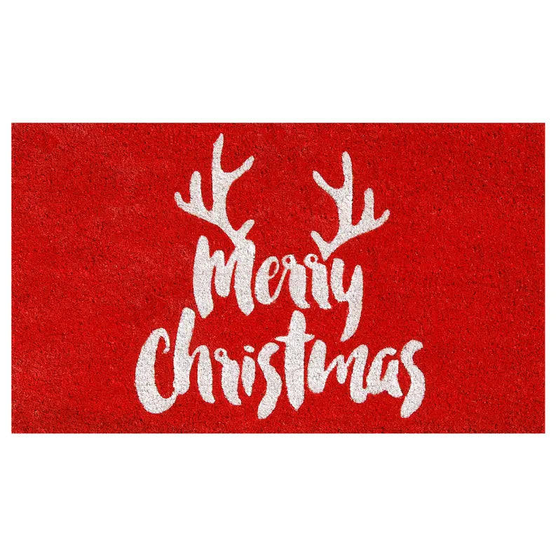 Calloway Mills Christmas Antlers Doormat Calloway Mills