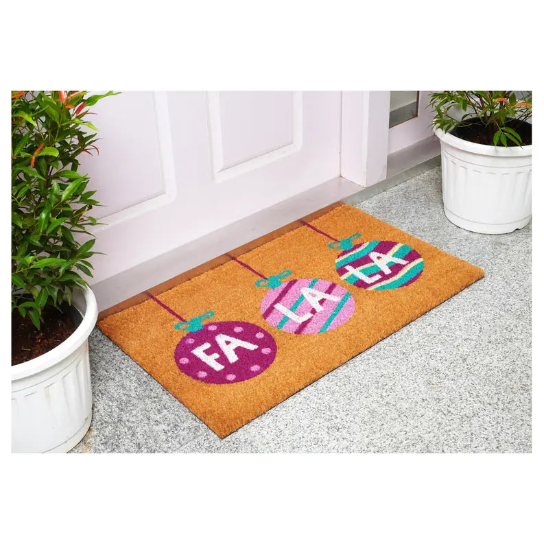 Calloway Mills Christmas Fa La La Doormat Calloway Mills