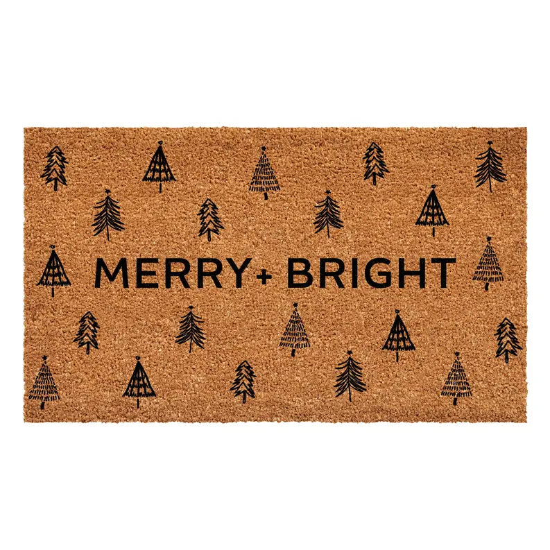 Calloway Mills Christmas Merry Tree Farm Doormat Calloway Mills