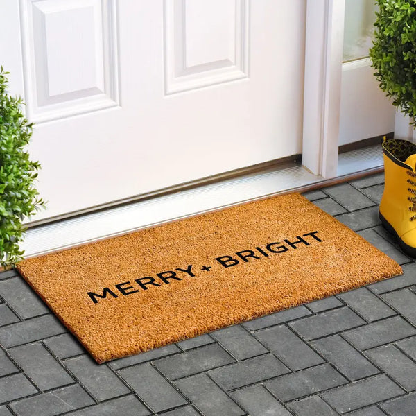 Calloway Mills Christmas Ultra Modern Merry & Bright Doormat Calloway Mills